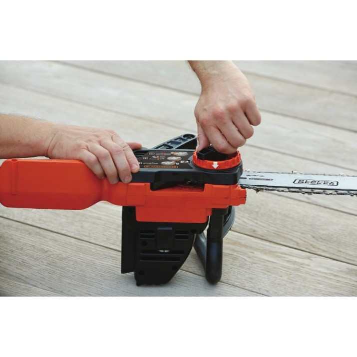Цепная пила аккумуляторная Black&Decker GKC3630LB