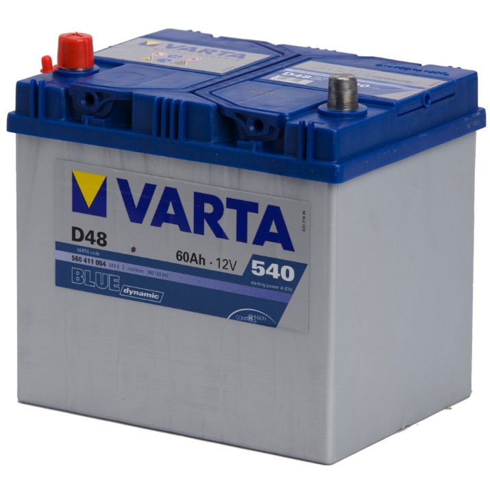 Автомобильный аккумулятор Varta Dynamic D48 (560 411 054)