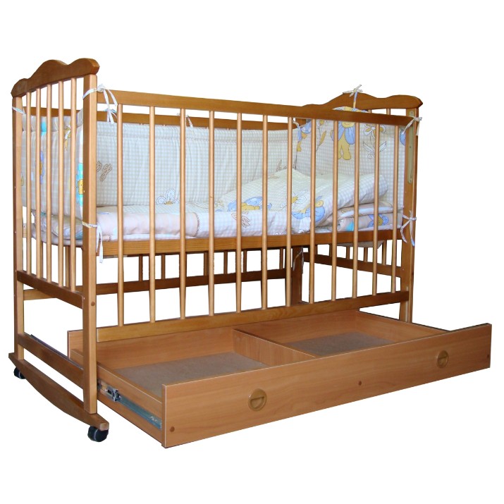 Кроватка Chipolino Ksusha Plus Walnut
