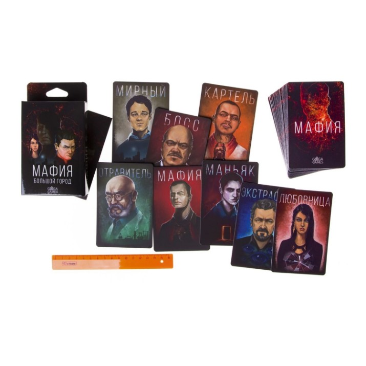 Joc educativ de masa GaGa Games Мафия. Большой город (GG035)