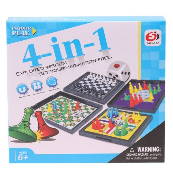 Настольная игра Essa Toys 4in1 (S3303)