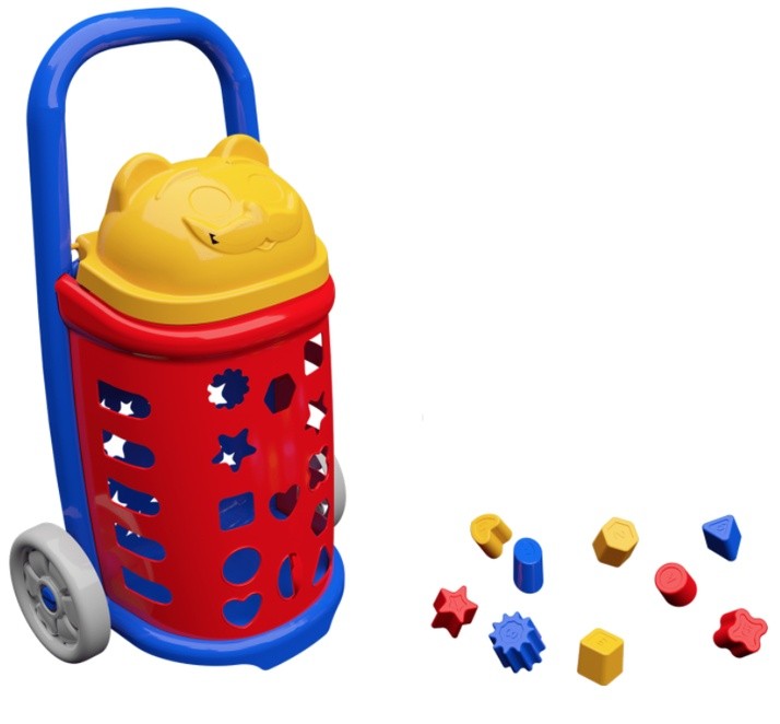 Сортер Ucar Toys Корзина с сортером (81)