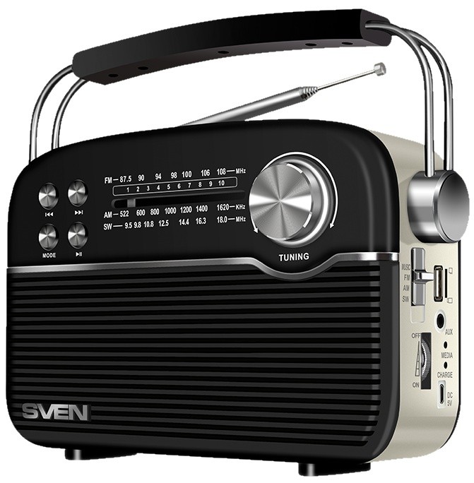 Radio portabil Sven SRP-500 Black