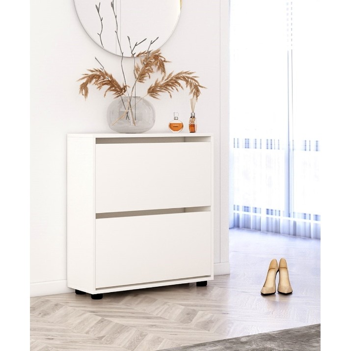 Обувница Mobildor-Lux Leo 86x60x27 White (10008611)
