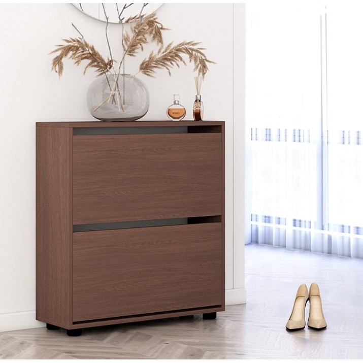 Rafturi pentru pantofi Mobildor-Lux Leo 60 (86x60x27) Wenge