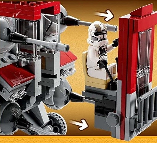 Set de construcție Lego Star Wars: AT-TE Walker (75337)