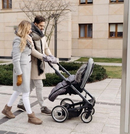 Детский зимний чехол Womar Zaffiro Grow Up Geo Grey