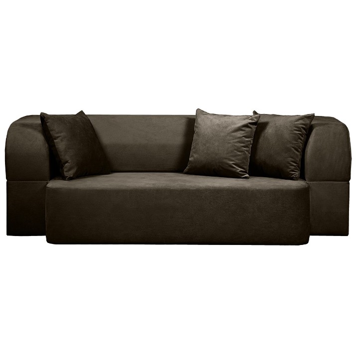 Бескаркасный диван Edka Meteor 180x120x32 M8 Cafeniu Inchis