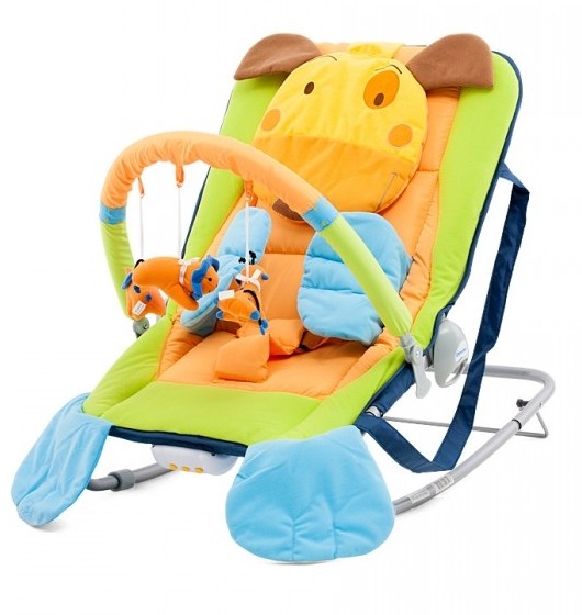 Șezlong pentru bebeluși Chipolino Dog (01401DOG)