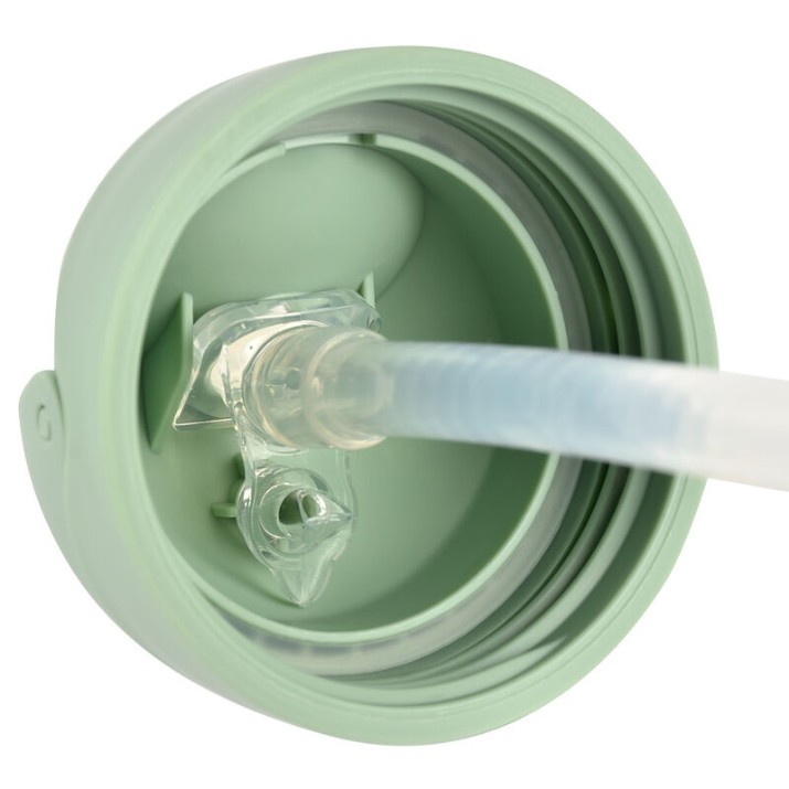 Cana cu pai Beaba Sage Green 300ml (913533)