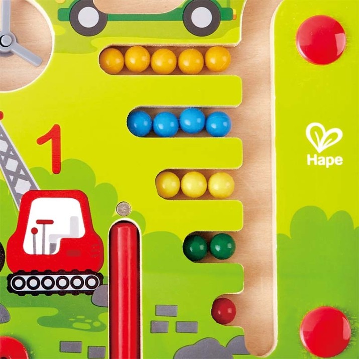 Labirint Hape Construction & Number Maze (E1713)