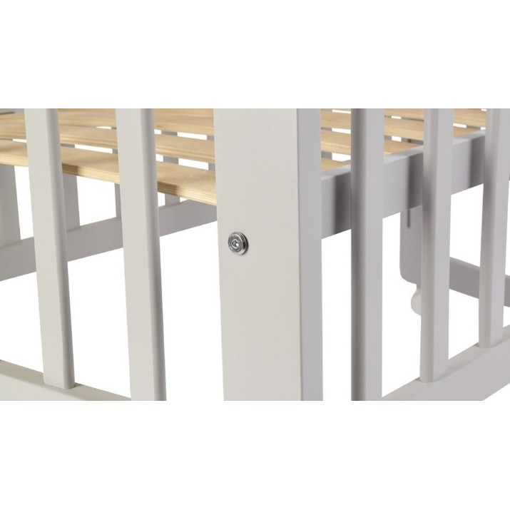 Кроватка Polini Kids Simple 304 Cерый