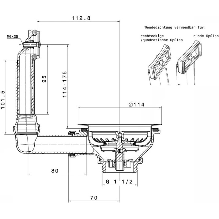 Набор для слива Reginox R26854