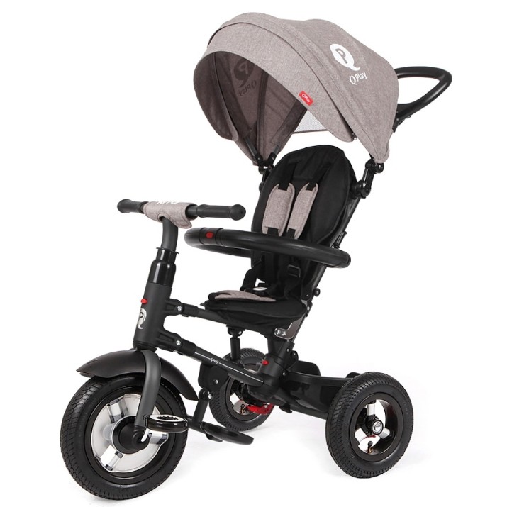 Bicicletă copii Qplay Rito Air Gel Grey