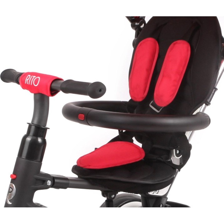 Bicicletă copii Qplay Rito Air Gel Red