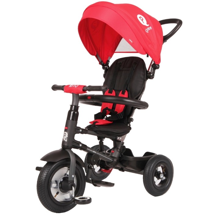 Bicicletă copii Qplay Rito Air Gel Red