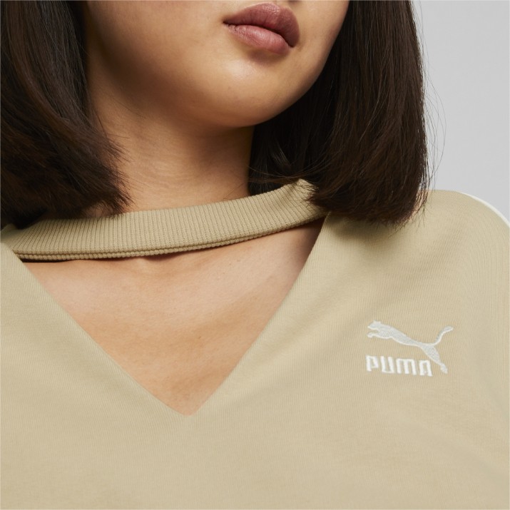 Hanorac de dama Puma T7 Crew Light Sand S
