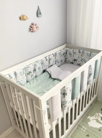 Protectie laterala pentru patut Veres Ocean 6pcs (154.03.04)