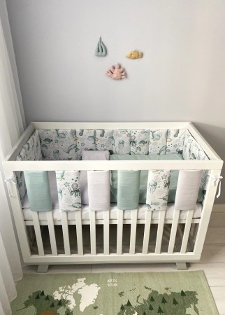 Protectie laterala pentru patut Veres Ocean 6pcs (154.03.04)
