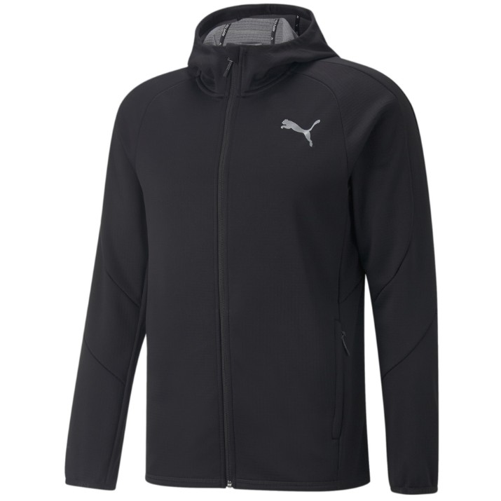 Hanorac pentru bărbați Puma Evostripe Warm Full-Zip Hoodie Puma Black XL