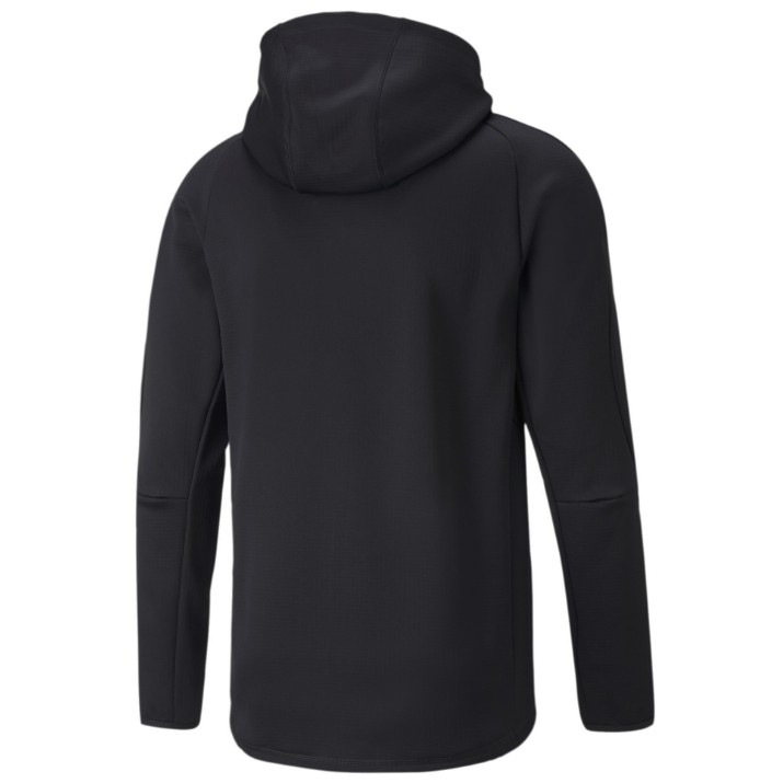 Мужская толстовка Puma Evostripe Warm Full-Zip Hoodie Puma Black XS