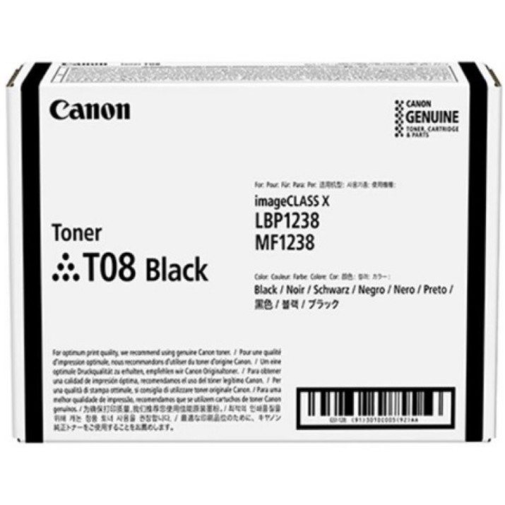 Тонер Canon T08 Black