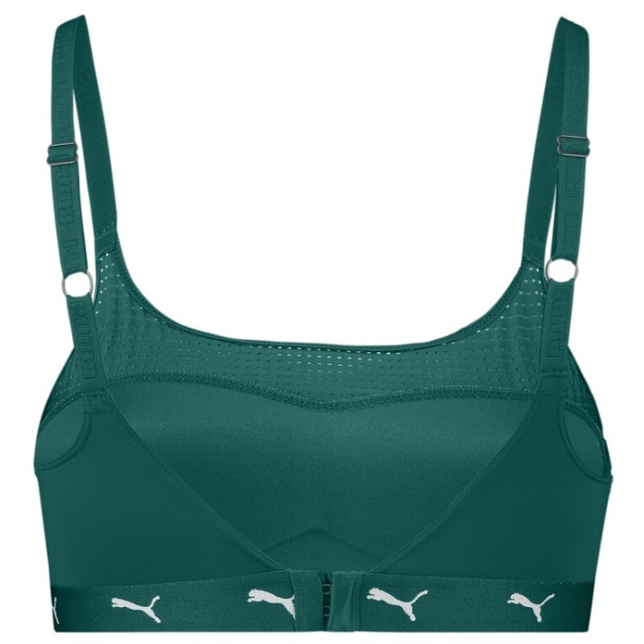 Бюстгальтер Puma Women Padded Sporty Top 1P Varsity Green M