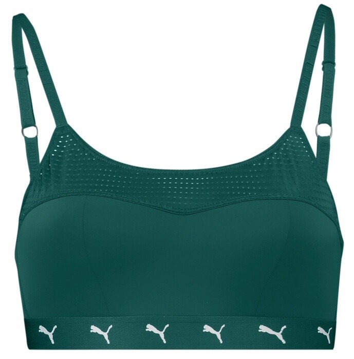 Бюстгальтер Puma Women Padded Sporty Top 1P Varsity Green XS