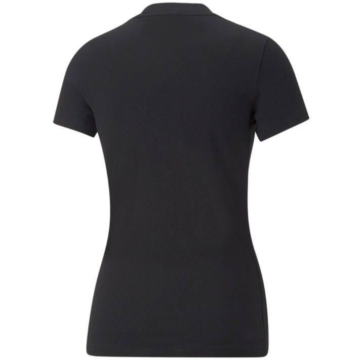 Женская футболка Puma Classics Slim Tee Puma Black XL (53561001)
