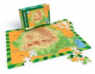 Puzzle Noriel 100 Harta Romaniei (NOR4512)
