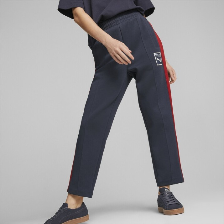 Pantaloni spotivi de dame Puma Vogue T7 Pants Dk Parisian Night L
