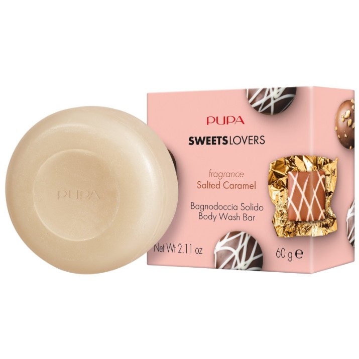 Săpun parfumat Pupa Sweet Lovers Body Wash Bar Salted Caramel 60g