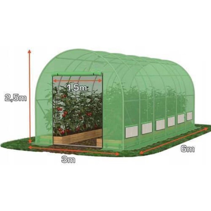 Теплица Tehno MS 6x3x2.5m