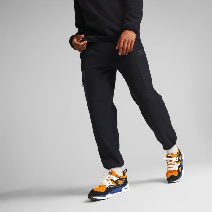 Pantaloni spotivi pentru bărbați Puma Swxp Polar Fleece Pants Puma Black L