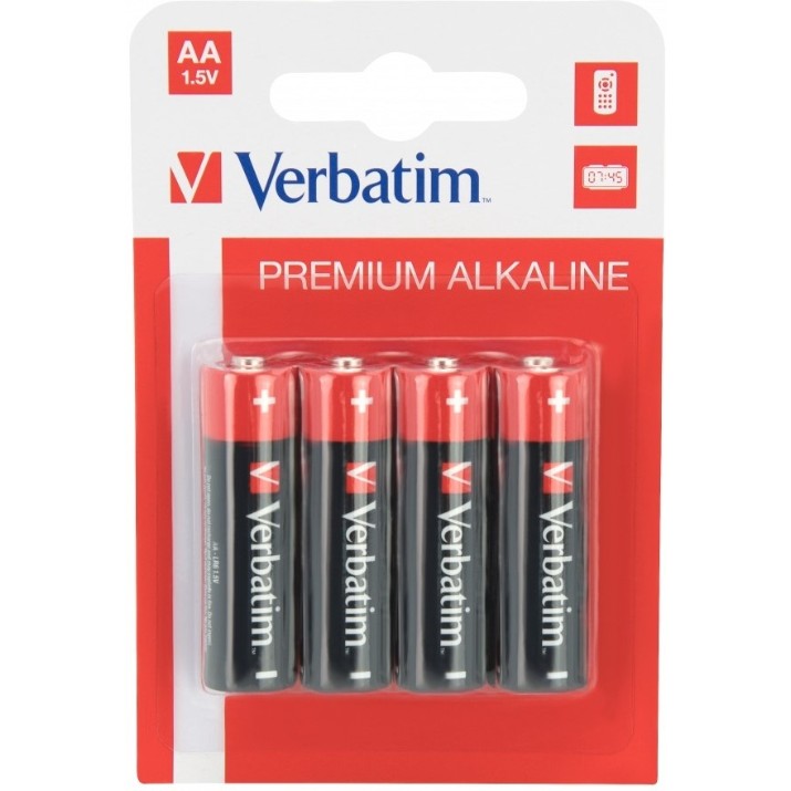 Baterie Verbatim AA Blister 4pcs (49921)
