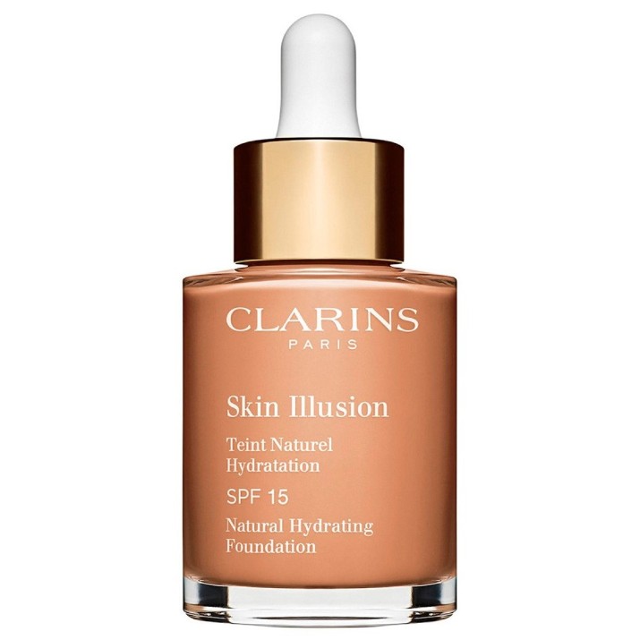 Тональный крем для лица Clarins Skin Illusion Natural Hydrating Foundation 112