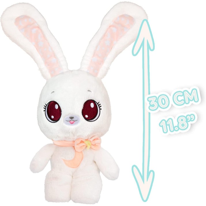 Jucărie de pluș Peekapets Rabbit White (906785)