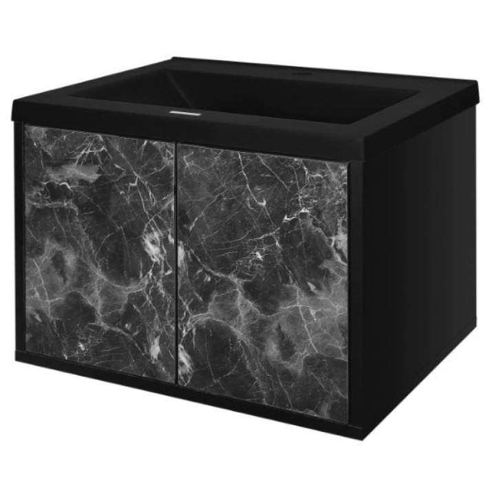 Dulap cu lavoar Montebella Set 10.02  600x460 Nero Pantera