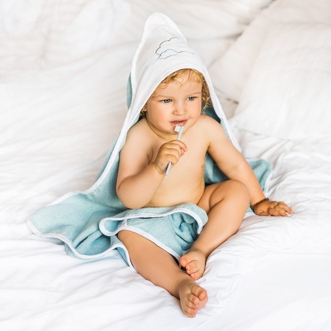 Полотенце для детей BabyOno Frotte Blue (0144/09)