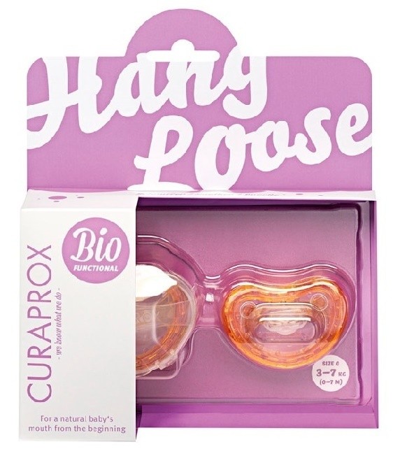 Suzeta Curaprox Baby Soother Size2 Orange