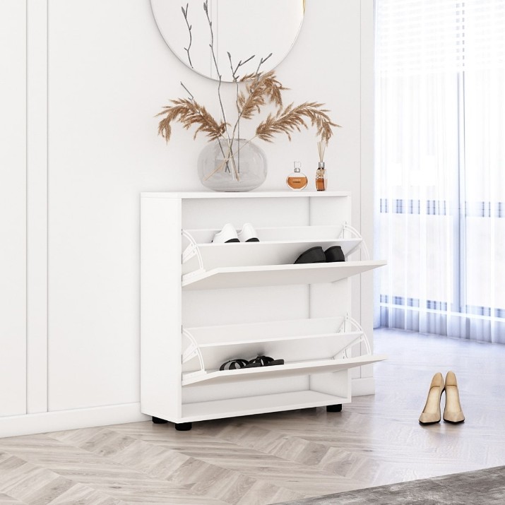 Обувница Mobildor-Lux Leo 86x50x27 White (10008534)