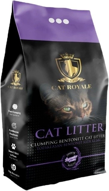 Asternut igienic pentru pisici Cat Royale Lavander 10L