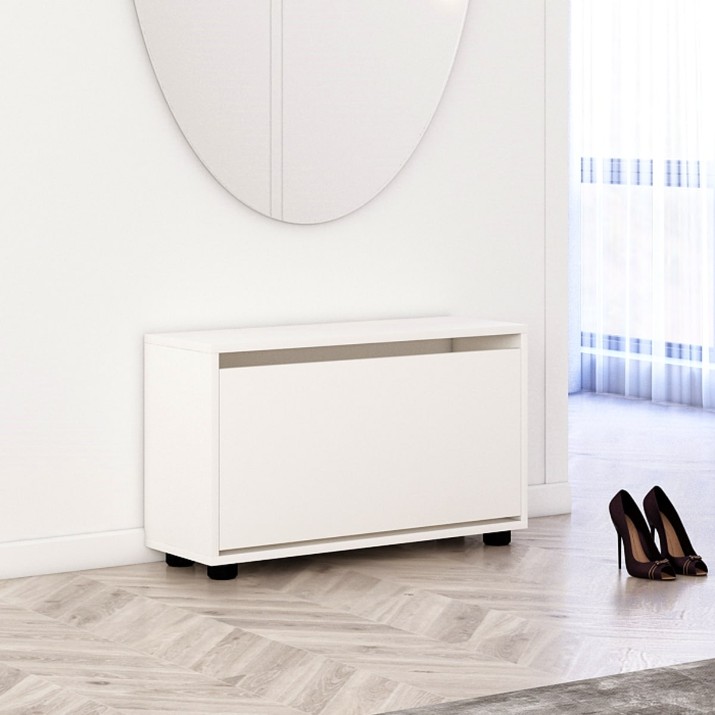 Rafturi pentru pantofi Mobildor-Lux Leo Slim 47x50x16 White (10008842)