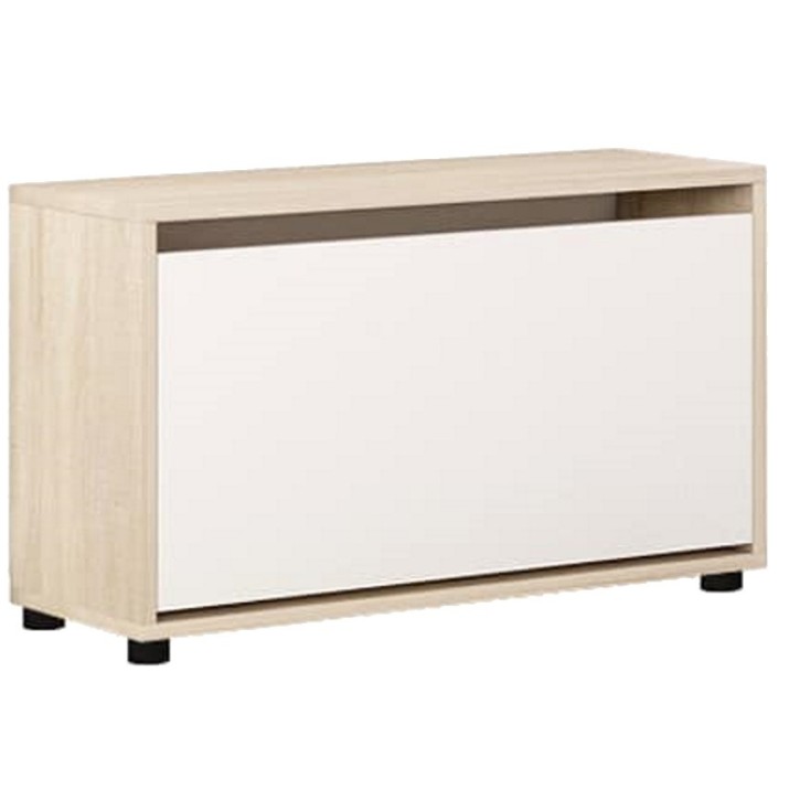 Rafturi pentru pantofi Mobildor-Lux Leo Slim 47x50x16 Sonoma/White (10008844)