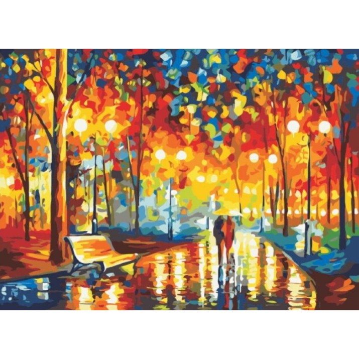 Картина по номерам PRC Toamnă in Parc 40x50cm 03802