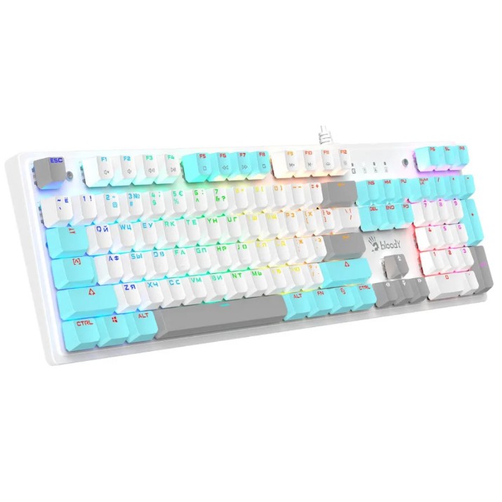 Клавиатура Bloody S510R White