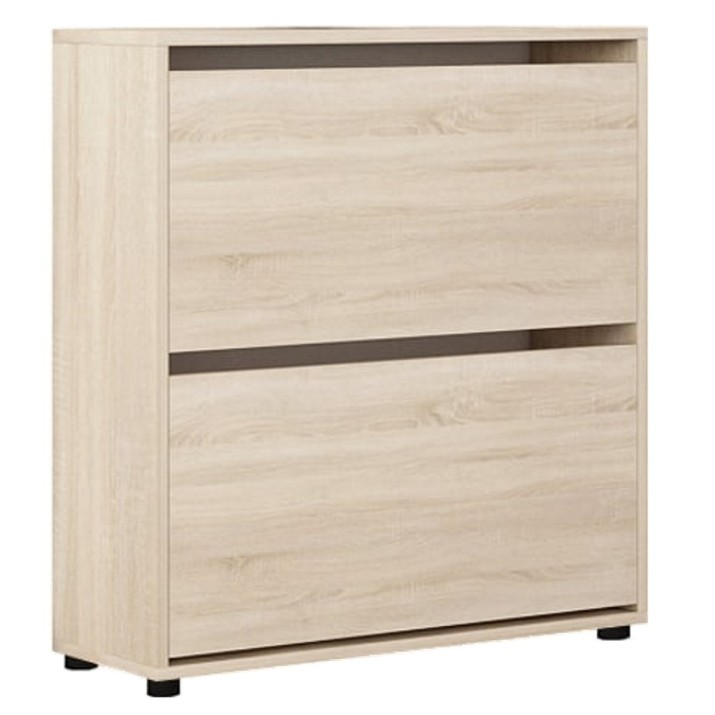 Rafturi pentru pantofi Mobildor-Lux Leo Slim 86x90x16 Sonoma (10008544)