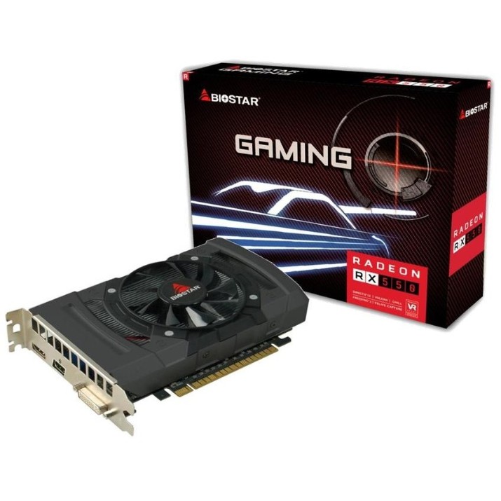 Placă video Biostar Radeon RX 550 2Gb GDDR5 (VA5505RF21)