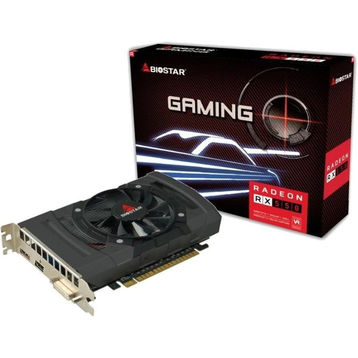 Видеокарта Biostar Radeon RX 550 4Gb GDDR5 (VA5505RF41)