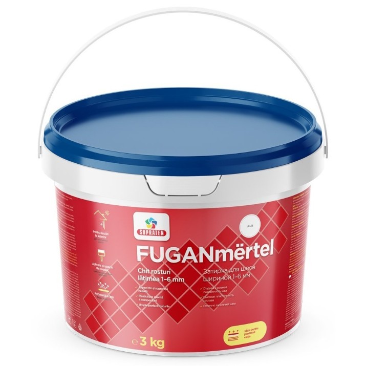 Chit de rosturi Supraten FUGANmërtel Nr.12 3kg Ciocolată
